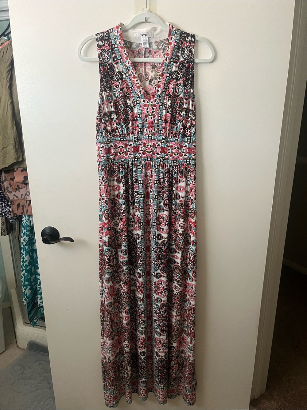 Boho Sleeveless Maxi Dress